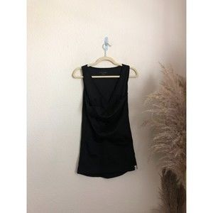 Lalabalu Black Soothe baby wearing‎ tank top Shirt size M